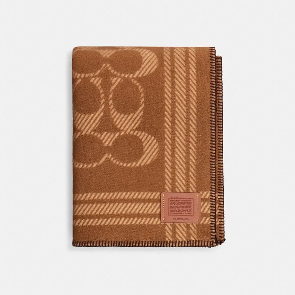 Coach X Faribault Mill Wool Blanket